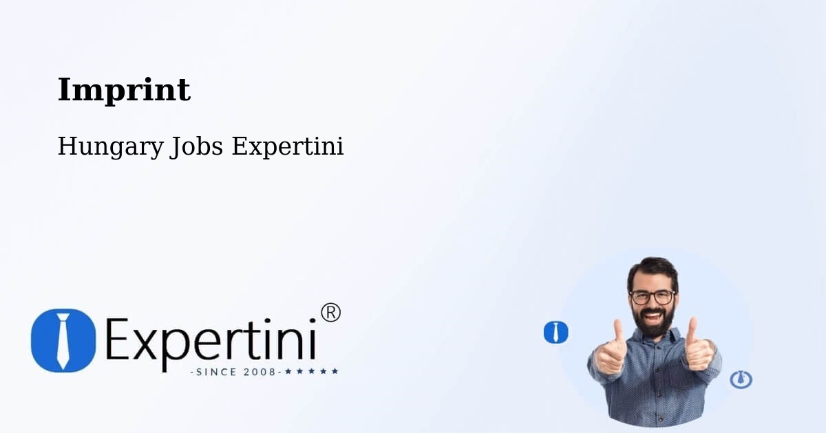 Imprint – Békéssámson - Hungary Jobs Expertini